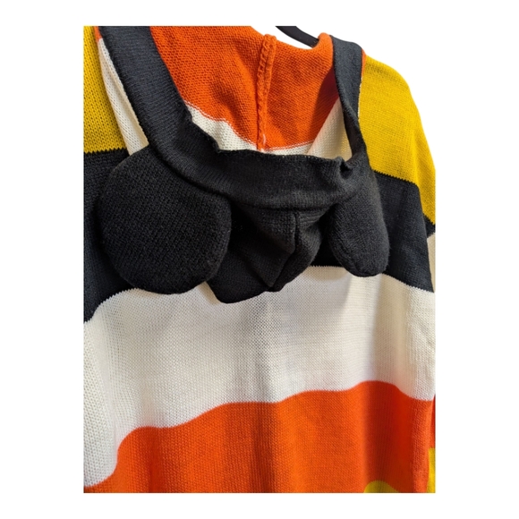 RARE Her Universe hooded Mickey Mouse Halloween candy corn cardigan Size Medium - Picture 8 of 8